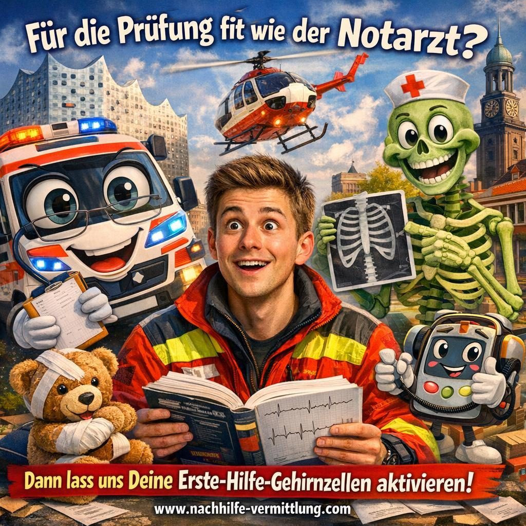 Nachhilfe NotSan-Ausbildung, Rettungssanitäter, Rettungssanitäter-Ausbildung, Notfallmedizin, Erste Hilfe, medizinische Ausbildung Hamburg Nachhilfe NotSan-Ausbildung, Rettungssanitäter, Rettungssanitäter-Ausbildung, Notfallmedizin, Erste Hilfe, medizinische Ausbildung Hamburg