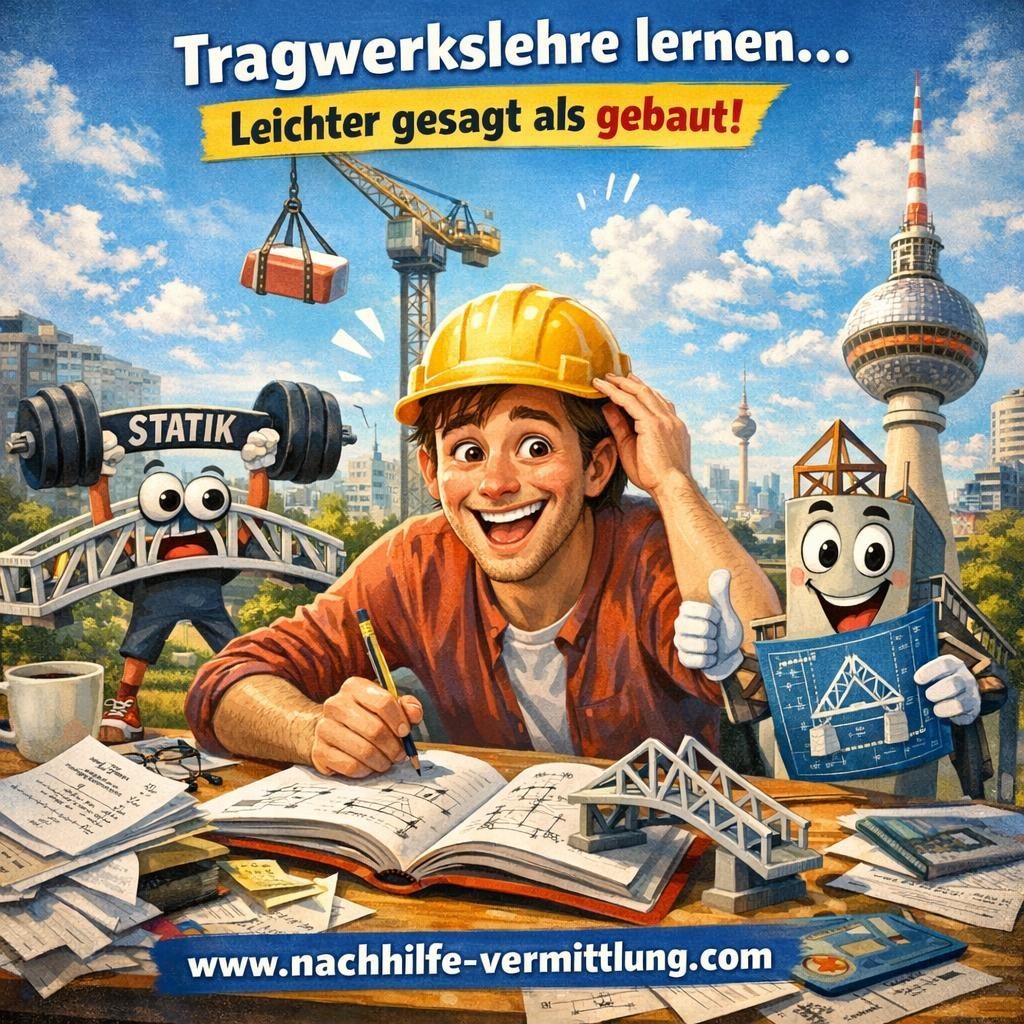 Nachhilfe Tragwerkslehre, Tragwerk, Tragwerke Berlin